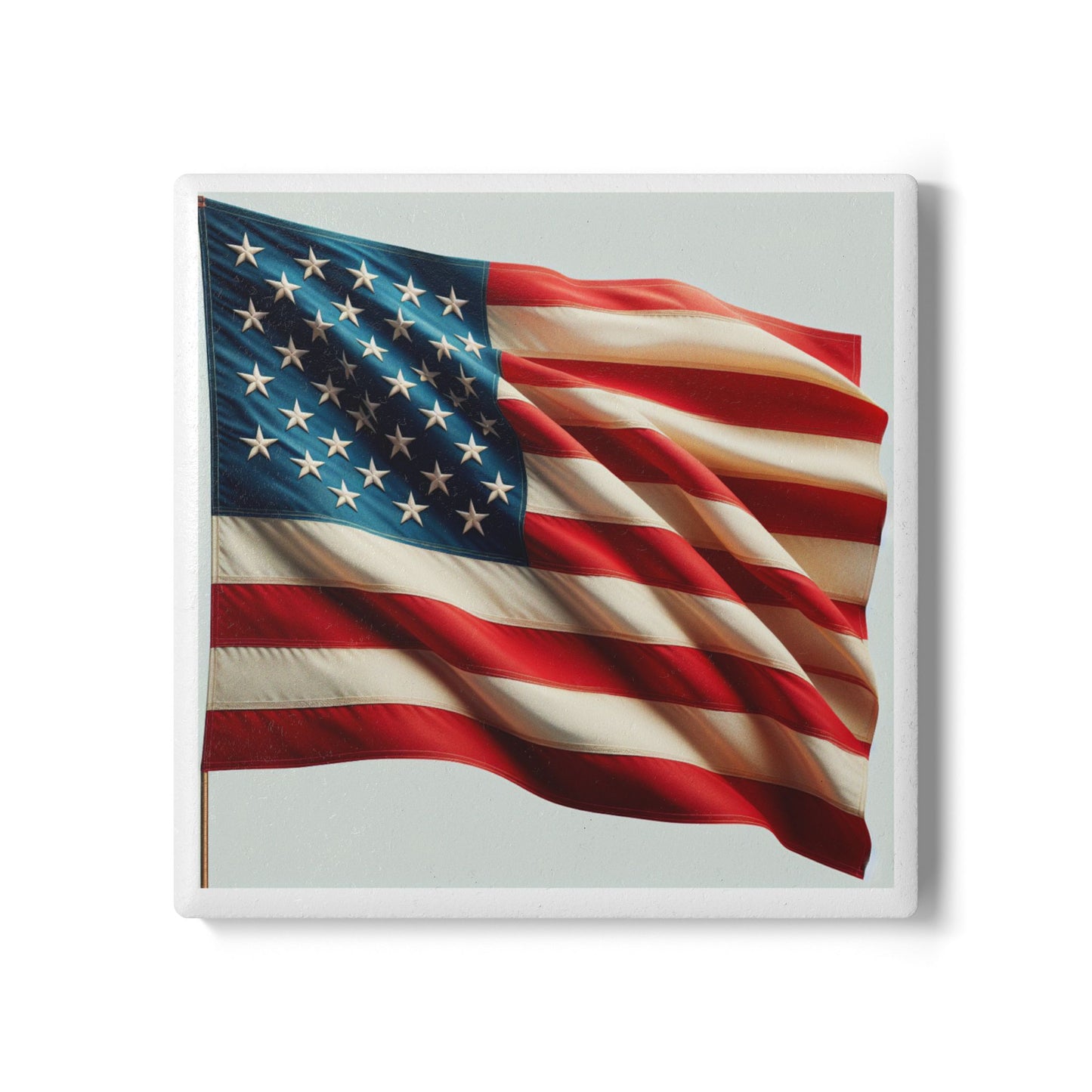 Ceramic Coaster - American Flag - 'Murica