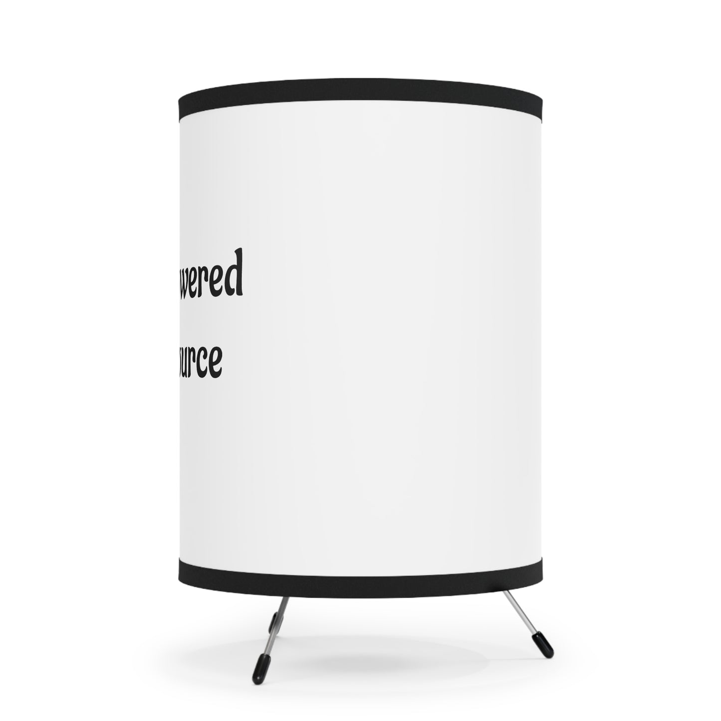 Creative Tripod Lamp with Quota Powered Light Source - Unique Home Décor