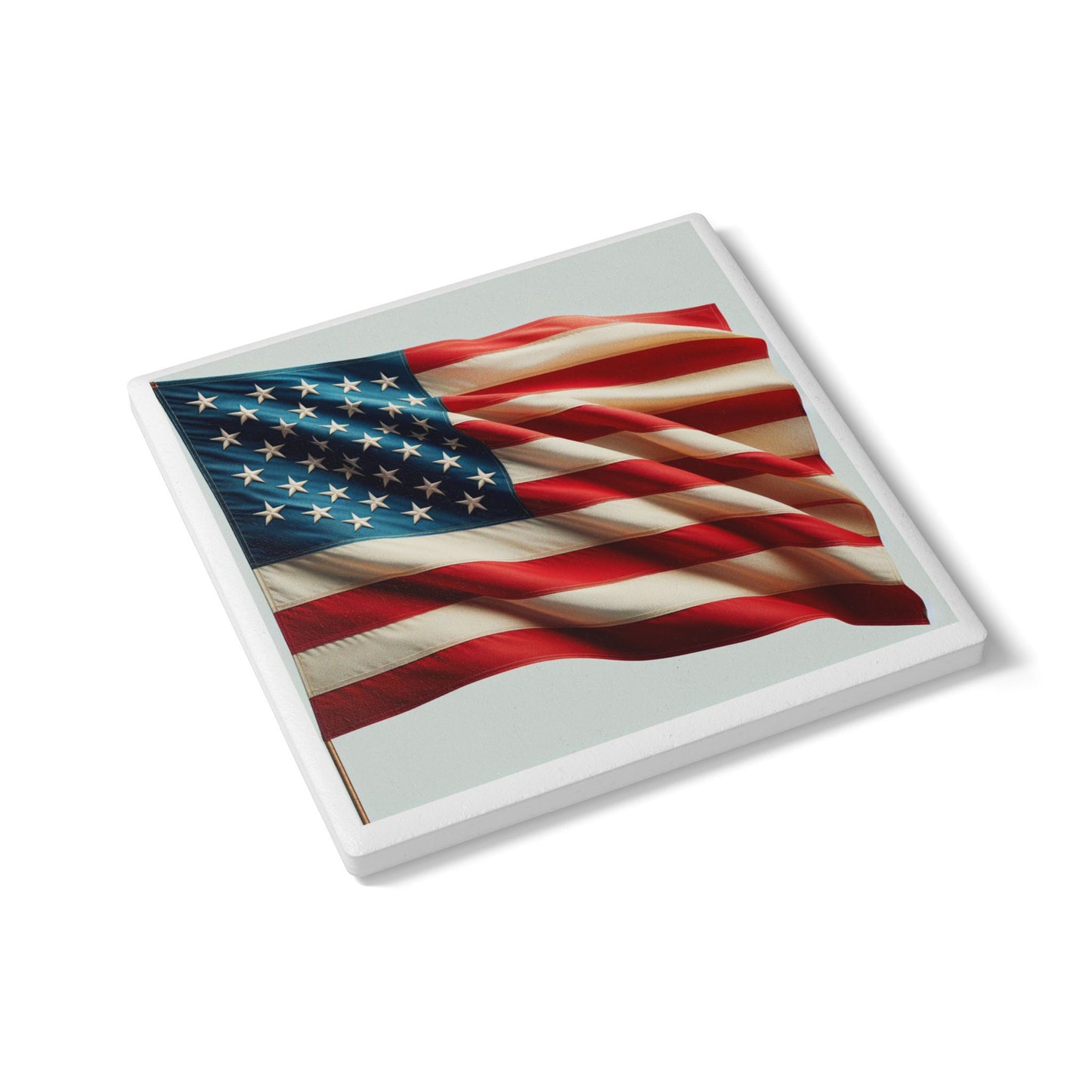 Ceramic Coaster - American Flag - 'Murica
